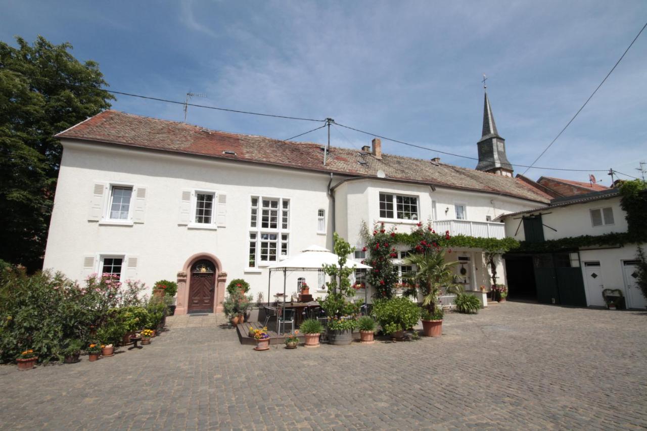 Bio-Weingut, Gaestehaus Und Kraeuterhof Flomborn エクステリア 写真